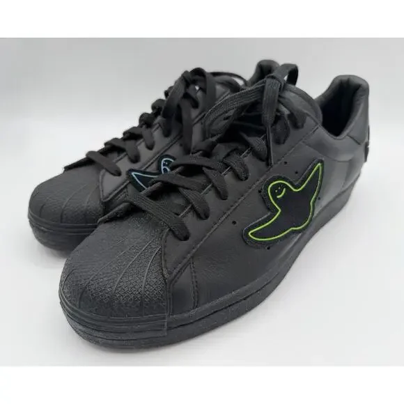 Adidas Mark Gonzales x Superstar ADV Black Shmoo Sneakers Mens Size 10 Shell Toe - Picture 7 of 15